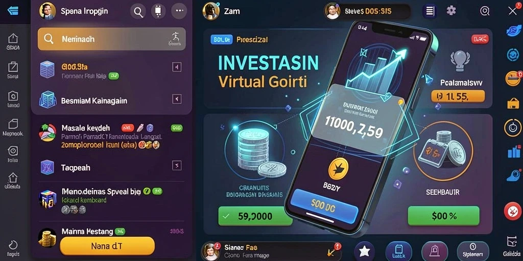Tangkapan layar menunjukkan grafik menawan dalam permainan.
