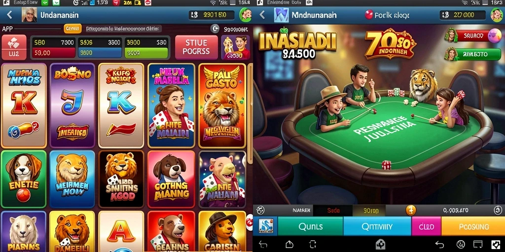 Tampilan antarmuka yang user-friendly.