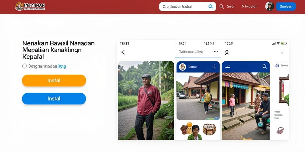 Tampilan antarmuka yang ramah pengguna.