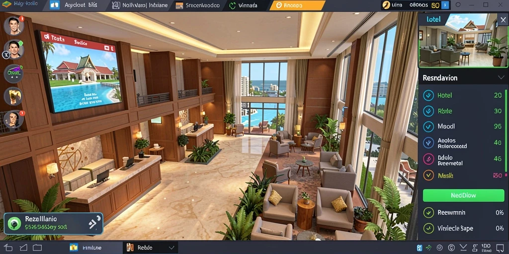 Screenshot menunjukkan grafis yang memukau dari FIONA77.