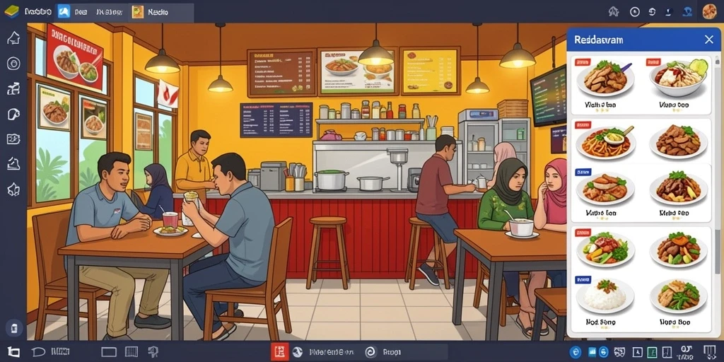 Tampilan antarmuka yang ramah pengguna.