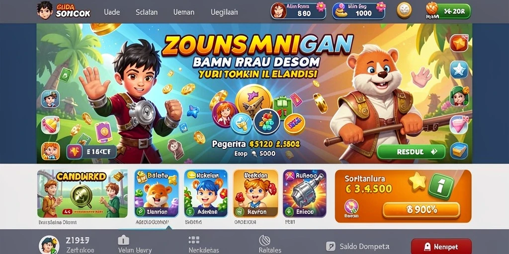 Tampilan beranda aplikasi PESIAR88 yang menarik.