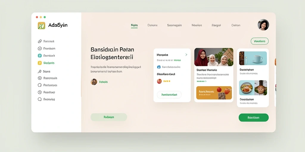 Tampilan antarmuka yang menarik dan mudah digunakan.